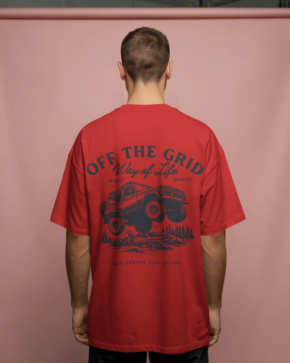 Ride Jeep Unisex Oversized Classic T-Shirt