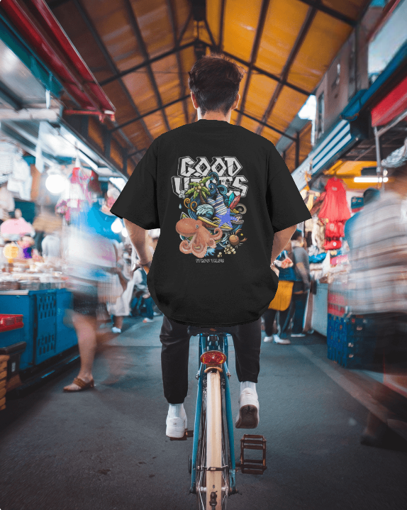 Vibes Summer Unisex Oversized Classic T-Shirt