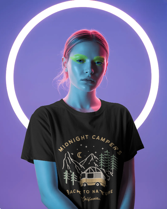 Relaxed Fit Cotton Stretch T-Shirt for Men & Women